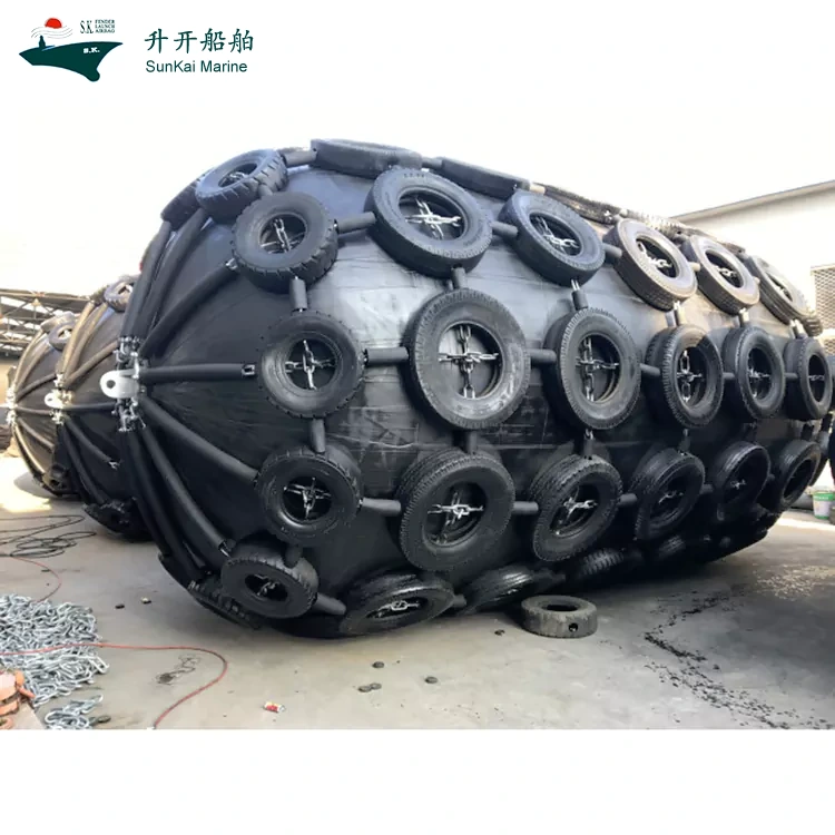 SunKai Marine Dock gummiskjermer installert med suksess i oversjøiske prosjekter, og får høy kunderos