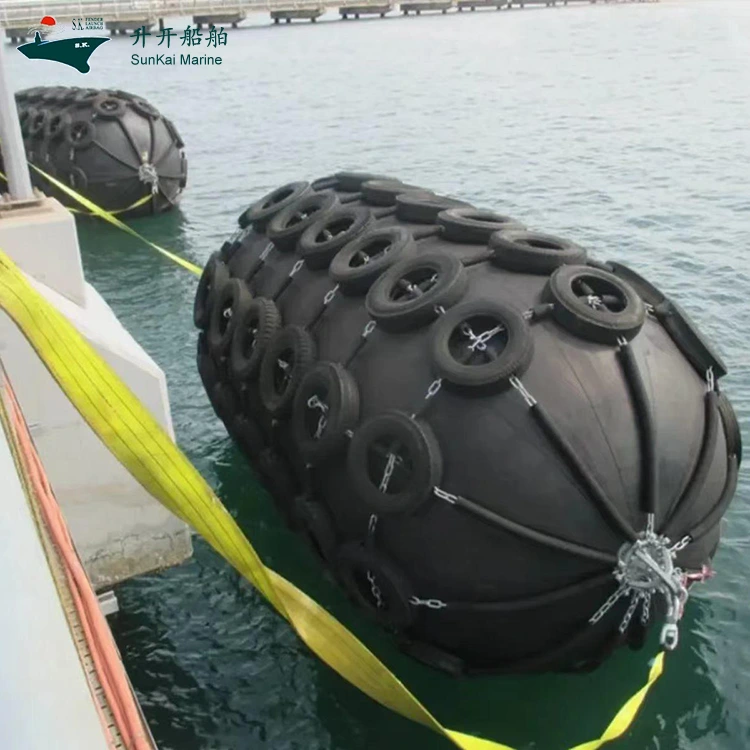 Ekstra endedekk Yokohama gummi flytende fender